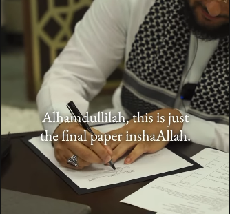 The Moment We Signed