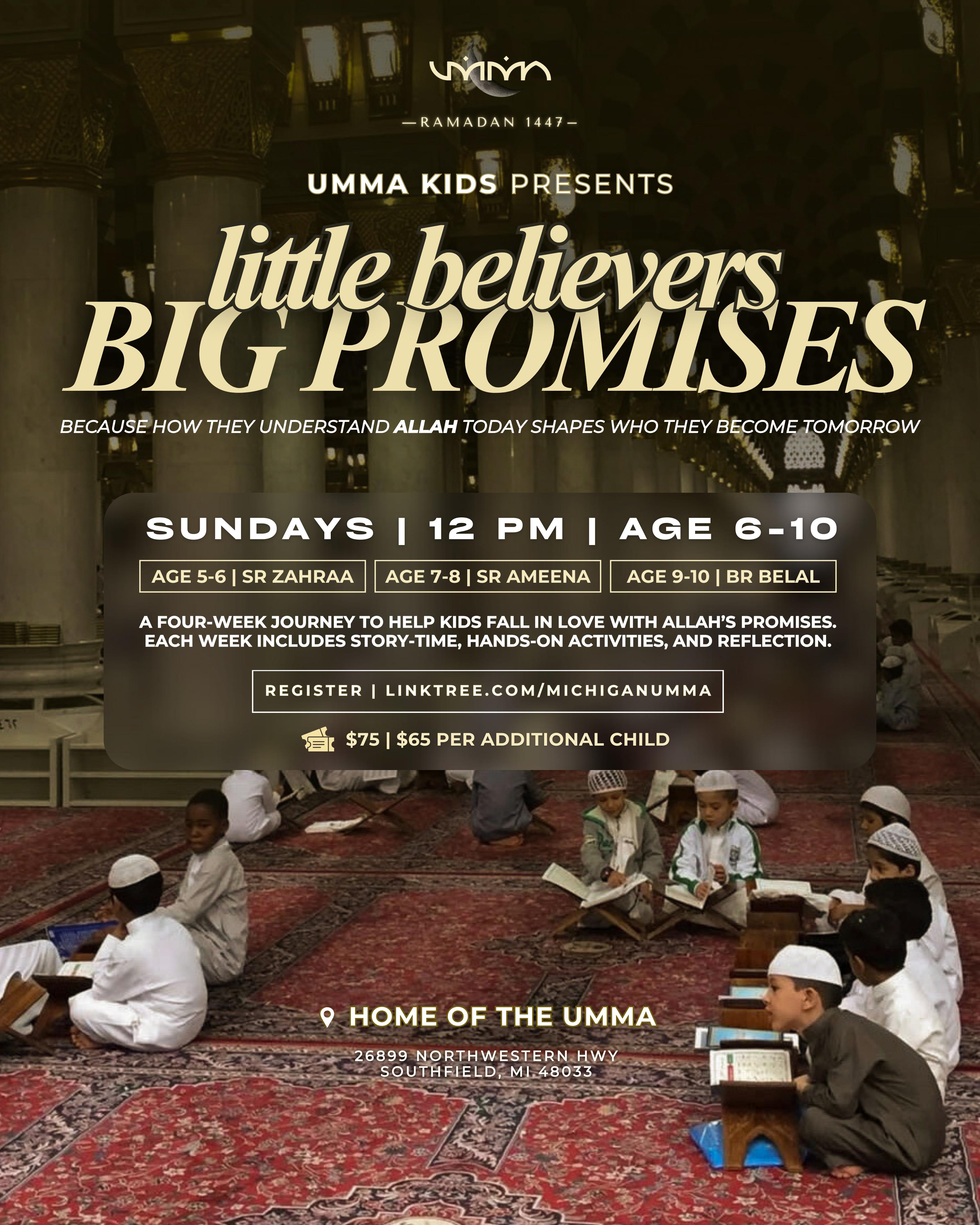 UMMA Kids flyer
