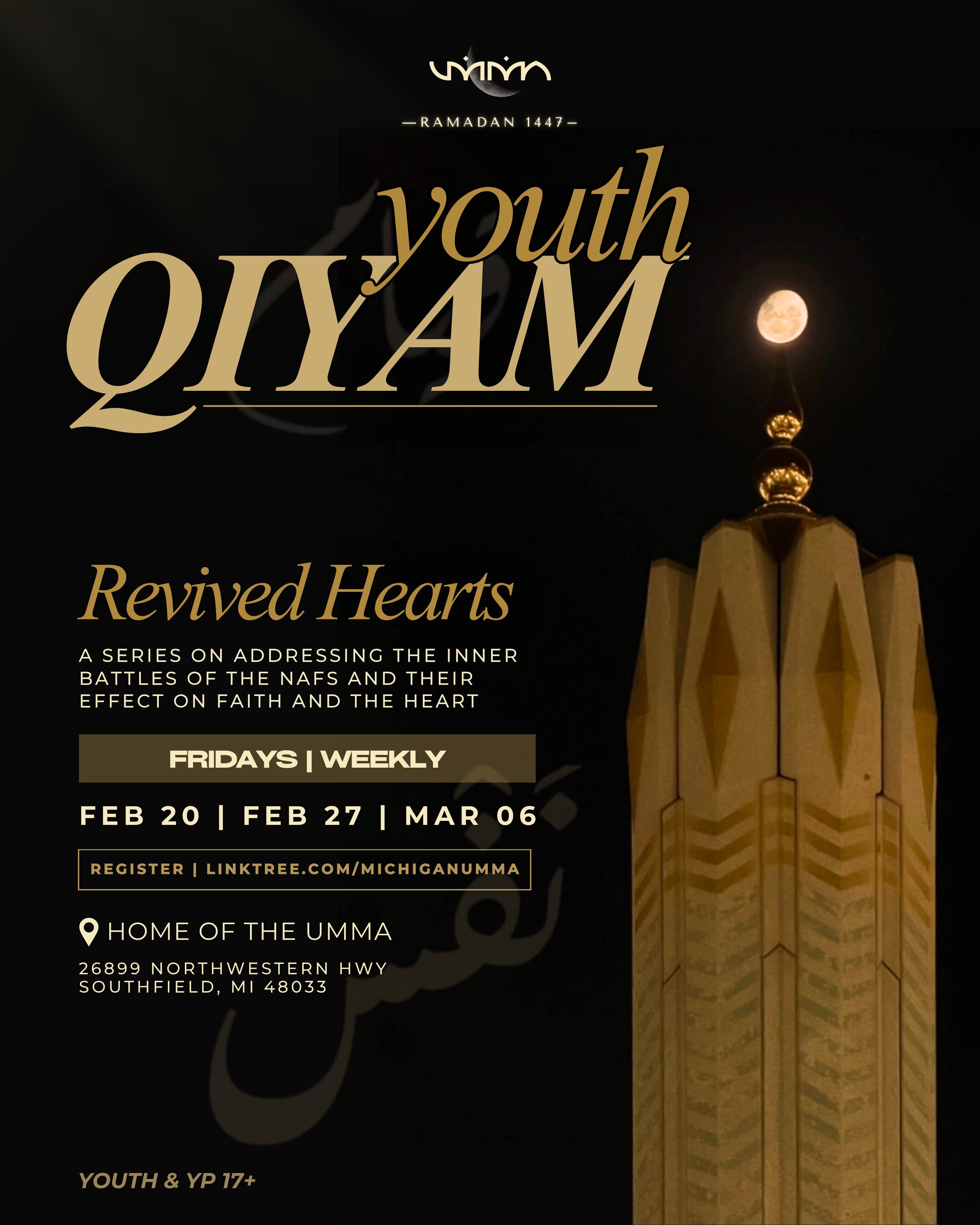 Youth Qiyam flyer